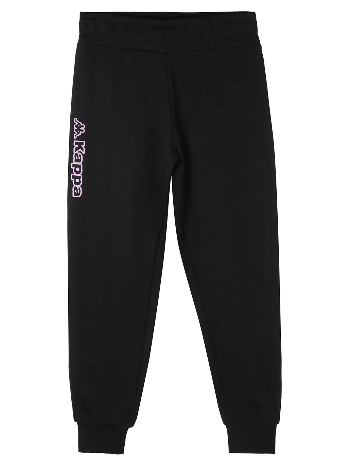 Kappa Completo tuta da ragazza 2 pezzi con logo e scollo tondo - fucsia