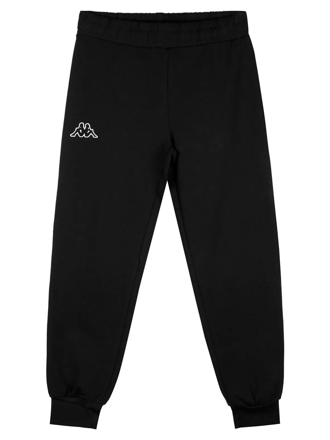 Kappa Completo tuta da ragazzo 2 pezzi con cappuccio e zip - nero