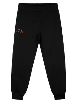 Kappa Completo tuta da ragazzo 2 pezzi con cappuccio - nero