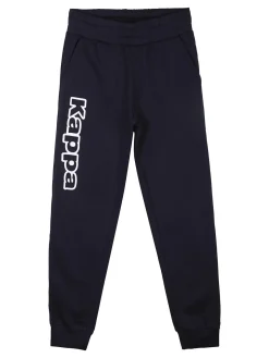 Kappa Completo tuta da ragazzo 2 pezzi con cappuccio e zip - blu scuro