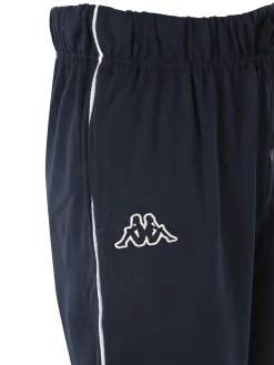 Kappa Completo tuta da uomo 2 pezzi in misto cotone - blu scuro