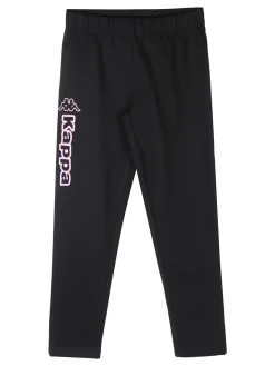 Kappa Completo tuta logo 2 pezzi da bambina con cappuccio - sabbia