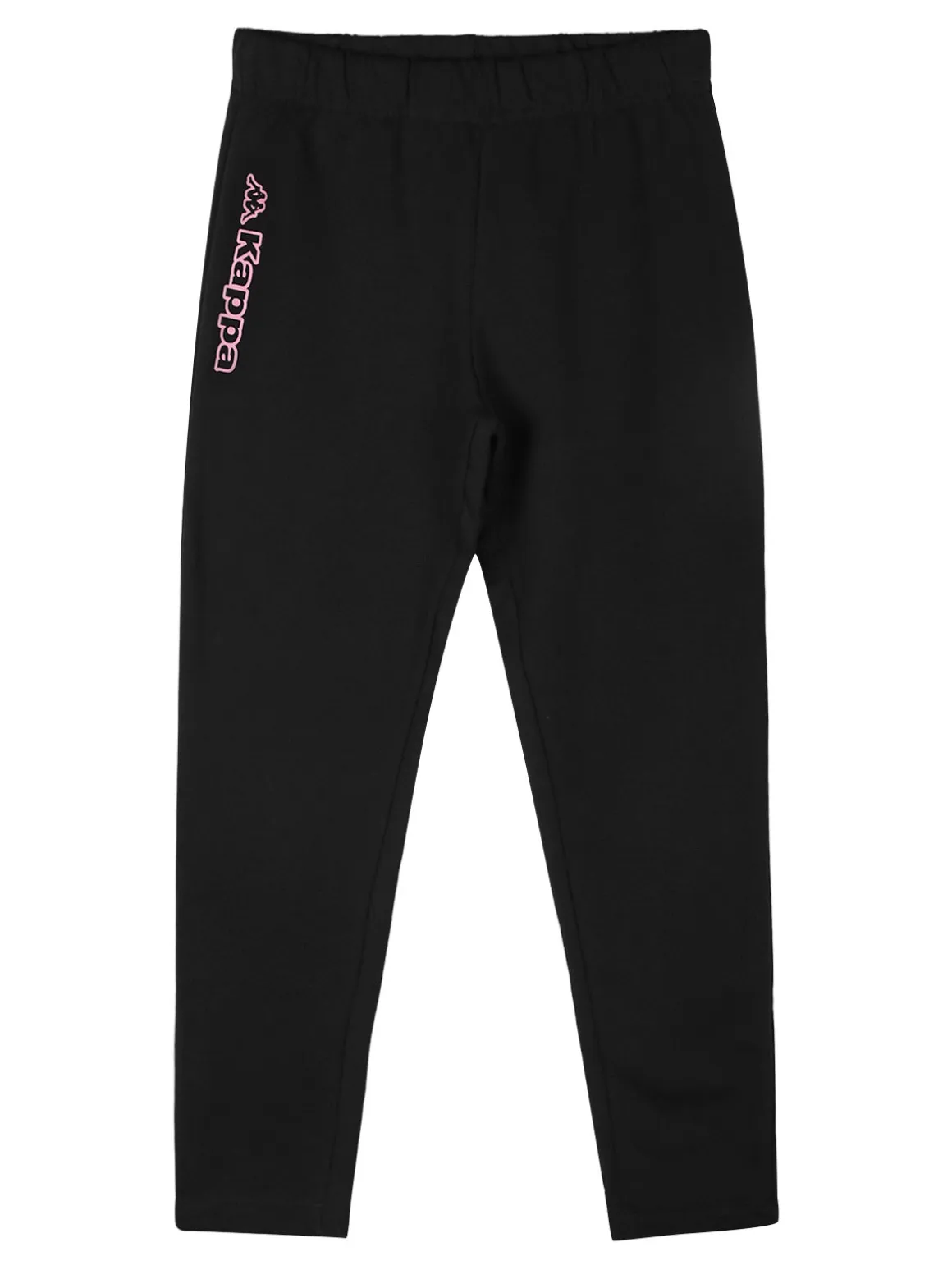 Kappa Completo tuta 2 pezzi da bambina con zip e interno felpato - rosa