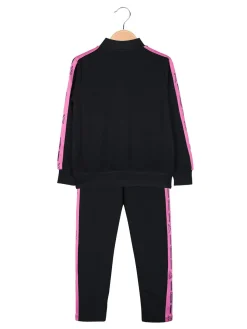 Kappa Completo tuta 2 pezzi da bambina con zip - blu scuro