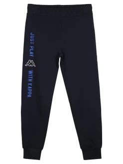 Kappa Completo tuta 2 pezzi da bambino in cotone con cappuccio - rosso