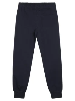 Kappa Completo tuta 2 pezzi da bambino con cappuccio e zip - blu scuro