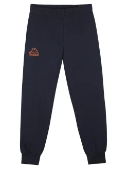 Kappa Completo tuta 2 pezzi da bambino con cappuccio e zip - blu scuro