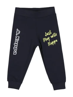 Kappa Completo tuta 2 pezzi da neonato con felpa e pantaloni in cotone - turchese