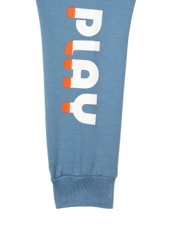Kappa Completo tuta 2 pezzi da neonato con interno felpato - blu