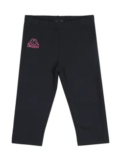 Kappa Completo tuta 2 pezzi da neonata con cappuccio e zip con logo - panna