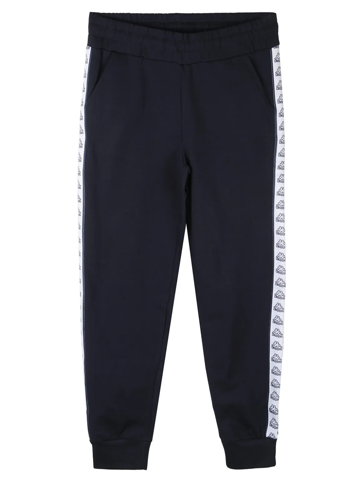 Kappa Completo tuta 2 pezzi da ragazzo con cappuccio e zip - blu scuro