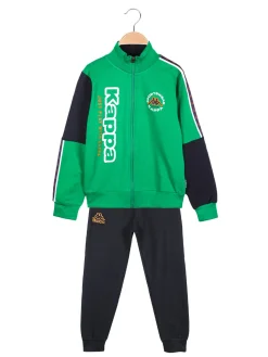 Kappa Completo tuta sportiva da bambino 2 pezzi con zip