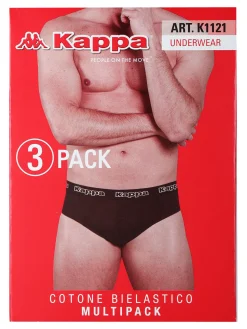 Kappa Confezione 3 pezzi slip da uomo