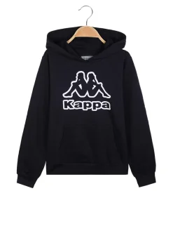 Kappa Felpa da ragazzo con cappuccio in cotone felpato