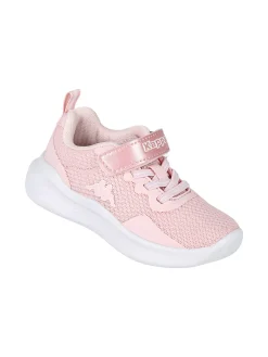 Kappa LOGO KOFY Sneakers sportive da bambina in mesh con cinturino a strappo - rosa