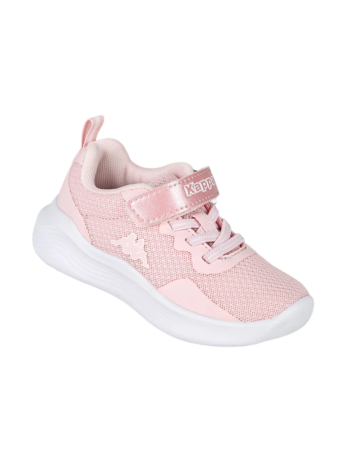 Kappa LOGO KOFY Sneakers sportive da bambina in mesh con cinturino a strappo - rosa