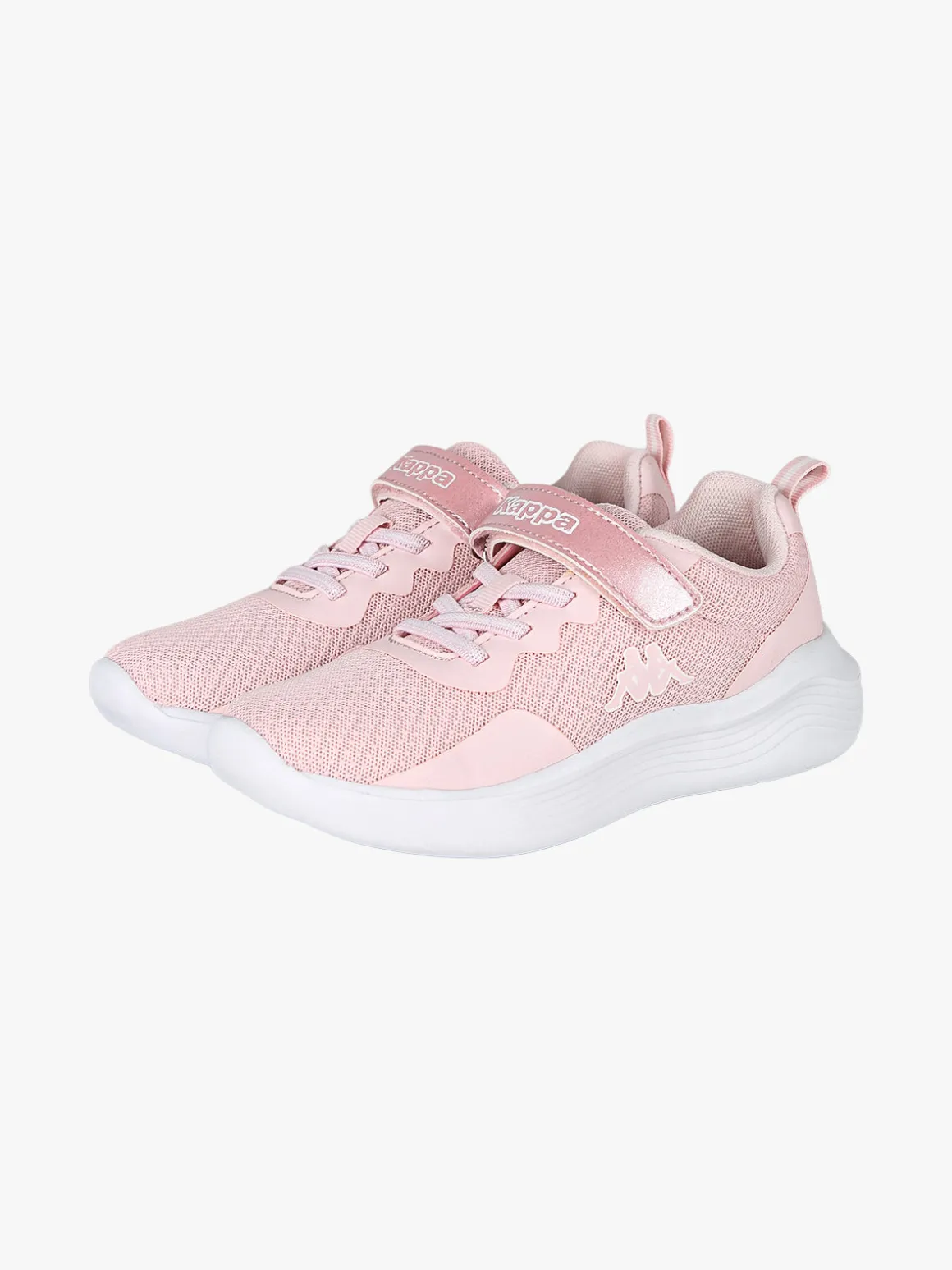 Kappa LOGO KOFY Sneakers sportive da ragazza in mesh con chiusura a strappo - rosa