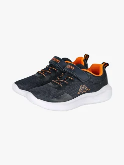 Kappa LOGO KOFY Sneakers sportive da ragazzo in mesh con chiusura a strappo - blu scuro