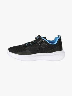 Kappa LOGO KOFY Sneakers sportive da ragazzo in mesh con chiusura a strappo - nero