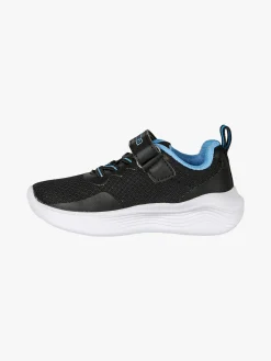 Kappa LOGO KOFY Sneakers sportive da bambino in mesh con cinturino a strappo - nero
