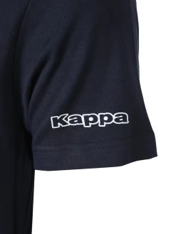 Kappa Maglia manica corta da uomo in caldo cotone - blu scuro