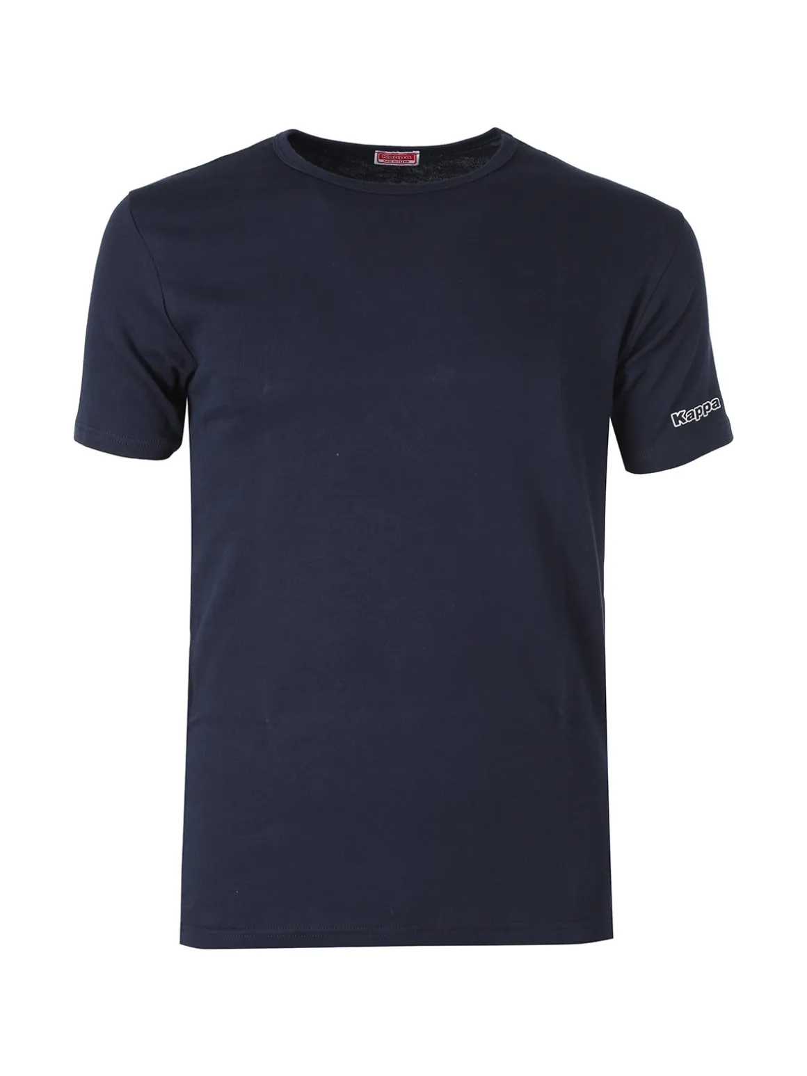 Kappa Maglia manica corta da uomo in caldo cotone - blu scuro
