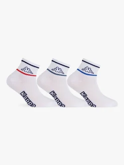 Kappa 3 Paia di calze corte da bambino