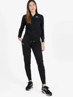 Kappa Pantaloni sportivi da donna con interno felpato e polsini