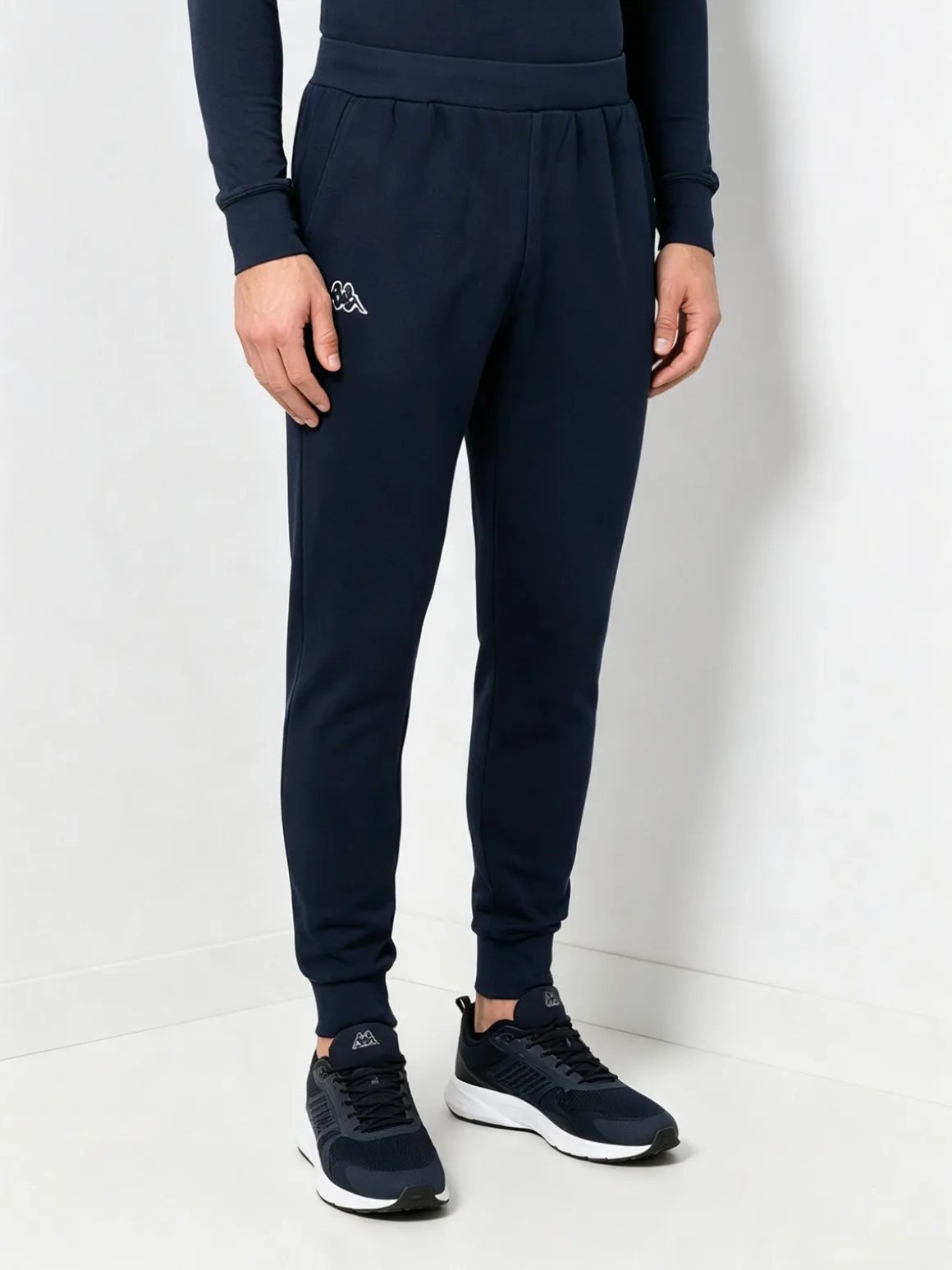 Kappa Pantaloni sportivi uomo in cotone felpato
