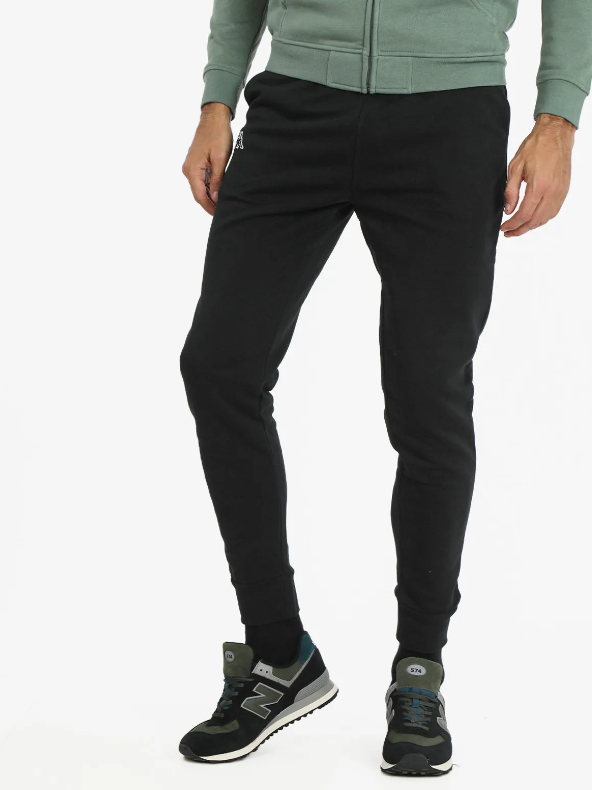 Kappa Pantaloni sportivi uomo in cotone felpato
