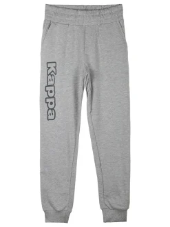 Kappa Pantaloni tuta da ragazzo con polsini e interno caldo cotone