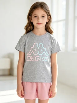Kappa Pigiama corto da ragazza in cotone