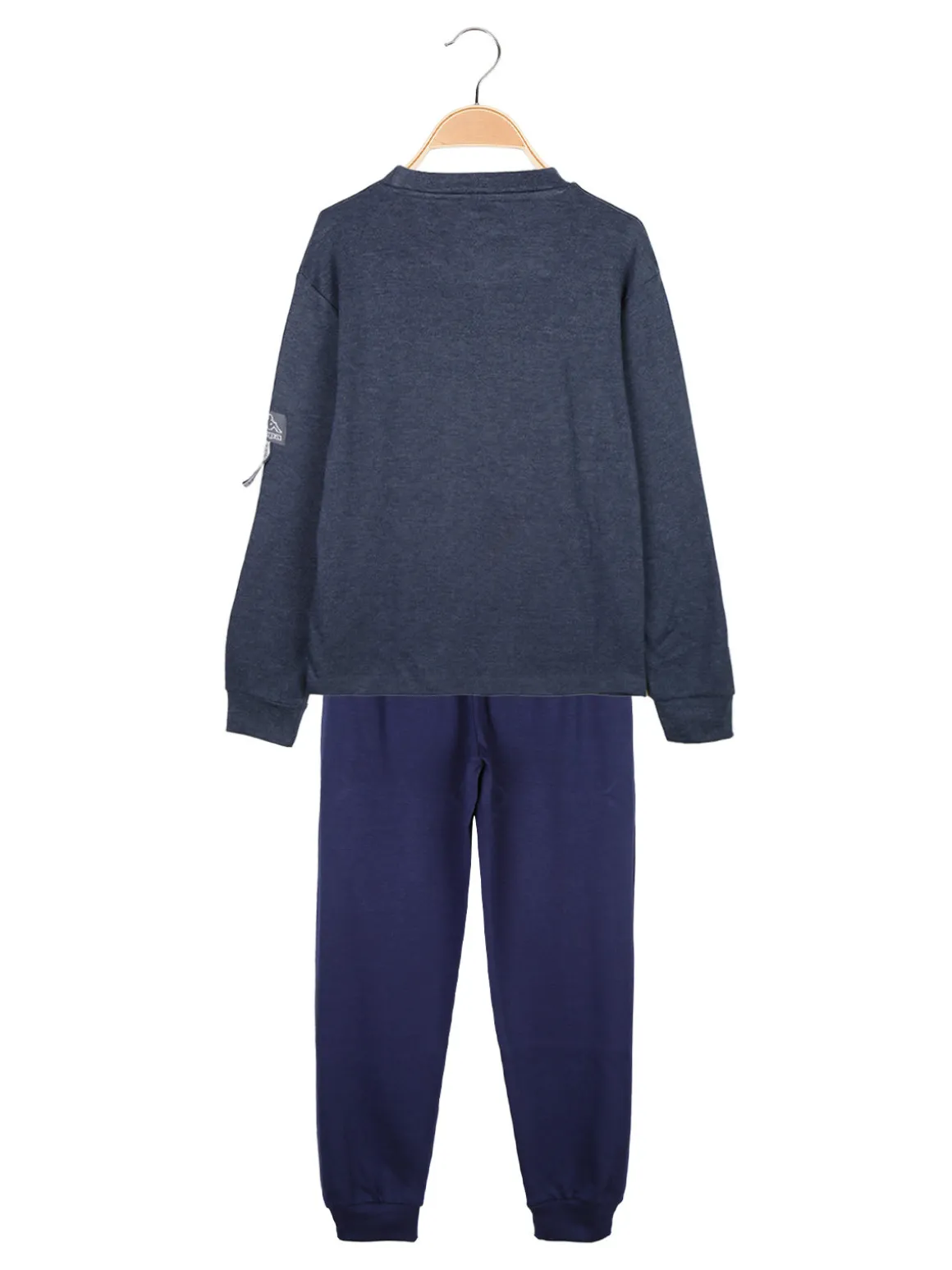 Kappa Pigiama lungo da ragazzo in cotone interlock