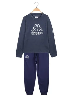 Kappa Pigiama lungo da ragazzo in cotone interlock