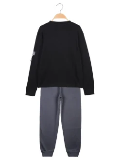 Kappa Pigiama lungo da ragazzo in cotone interlock