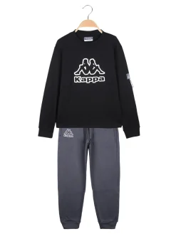 Kappa Pigiama lungo da ragazzo in cotone interlock