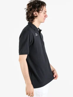 Kappa Polo da uomo in cotone a manica corta con logo