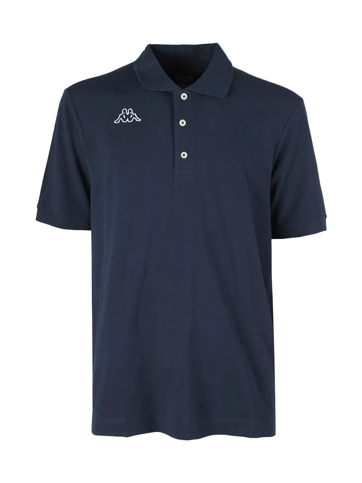 Kappa Polo da uomo in cotone a manica corta con logo