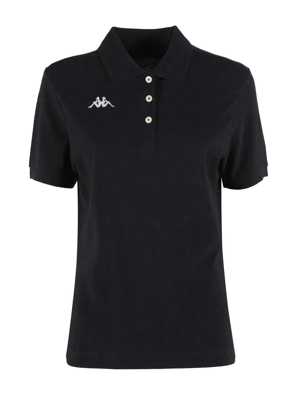 Kappa Polo donna in cotone a maniche corte con logo