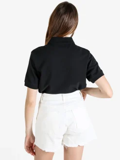Kappa Polo donna in cotone a maniche corte con logo