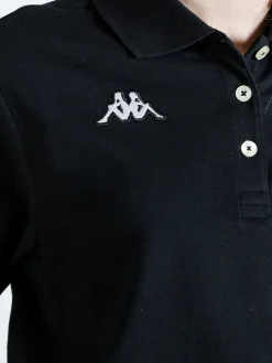 Kappa Polo donna in cotone a maniche corte con logo