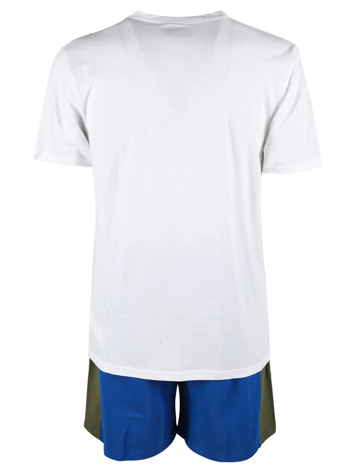 Kappa Set corto da uomo in cotone con t-shirt e bermuda in felpa