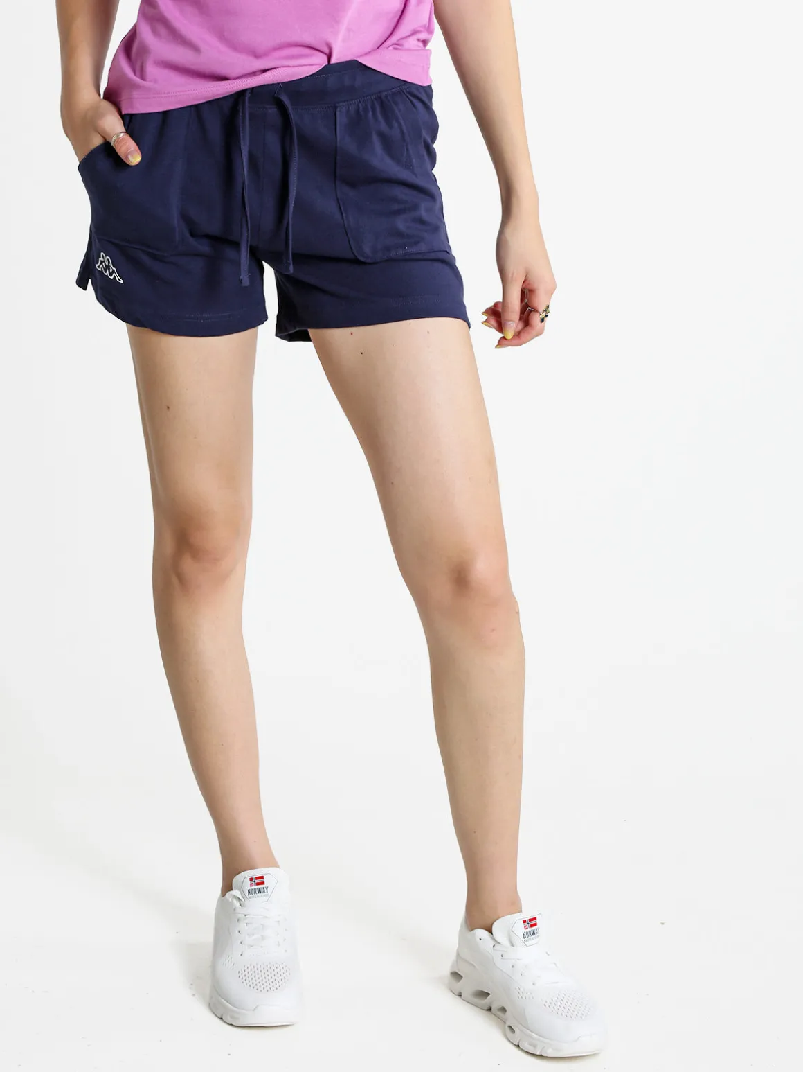 Kappa Shorts sportivi da donna in cotone