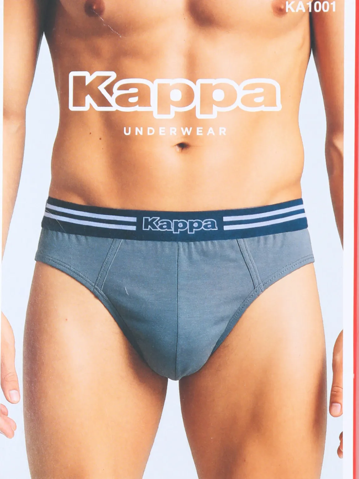 Kappa Slip uomo in cotone elasticizzato - blu