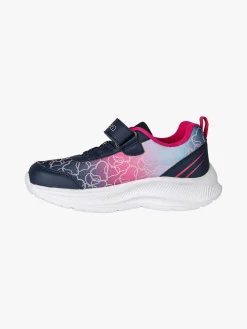 Kappa SPARK Sneakers sportive da ragazza con luci e cinturino a strappo - multicolore