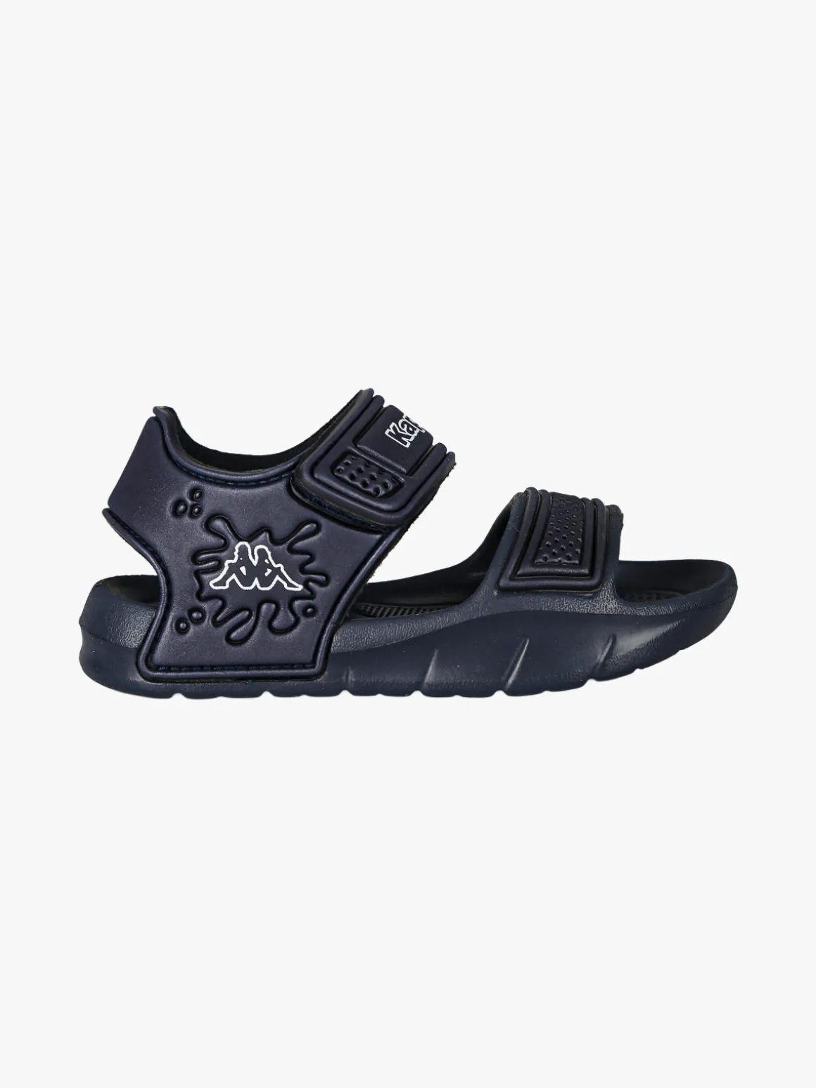 Kappa SPLASH Sandali da bambino in gomma con cinturino a strappo - blu scuro