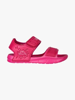 Kappa SPLASH Sandali da ragazza in gomma con cinturino a strappo - fucsia