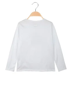 Kappa T-shirt da ragazza a maniche lunghe con logo
