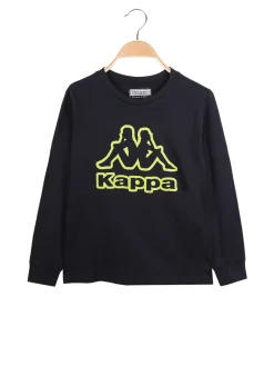 Kappa T-shirt da ragazzo a maniche lunge in cotone