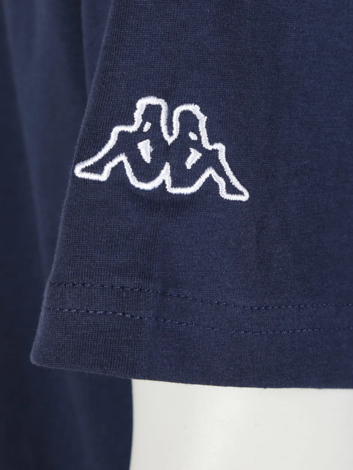 Kappa T-shirt da uomo in cotone con stampa scritta